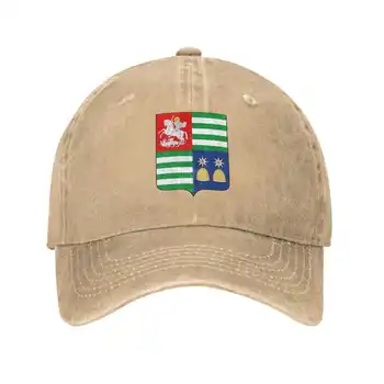 Абхазия, Джинсовая кепка с логотипом высшего качества, Бейсболка, Вязаная шапка