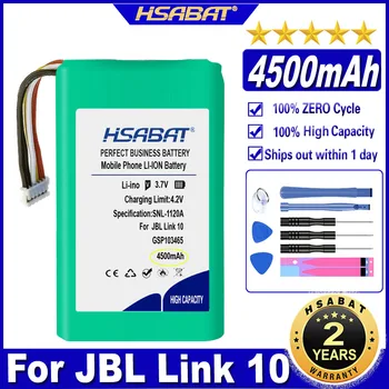 Аккумулятор HSABAT GSP103465 емкостью 4500 мАч для аккумуляторов динамиков JBL Link 10 Link10