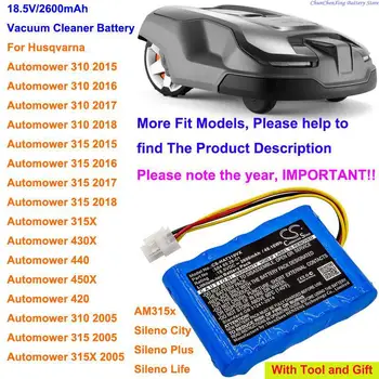 Аккумулятор OrangeYu 2600mAh для Husqvarna Automower 310, Automower 315, Automower 315X, пожалуйста, обратите внимание на год выпуска, ВАЖНО!!!