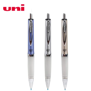 Гелевая ручка UNI 0,7 мм 1ШТ UMN-207GG Alpha Bullet Tip Гелевая Ручка Против Усталости Студенческие Канцелярские Принадлежности Для Письма