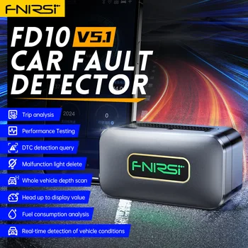 Диагностический инструмент FNIRSI FD10 OBD2 Подключение Bluetooth 5.1 Тестер двигателя Код неисправности Torquimetro Digital Automotivo