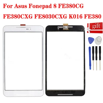 Для Asus Fonepad 8 FE380CG FE380CXG FE8030CXG K016 FE380 Замена Сенсорного Стекла Переднего Сенсорного экрана Digitizer