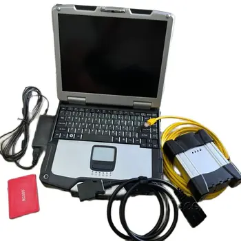 Для Bmw icom Профессиональный диагностический инструмент obd2 для bmw next с ноутбуком CF-30, установленным SSD с программным обеспечением 2023.01 2023.01