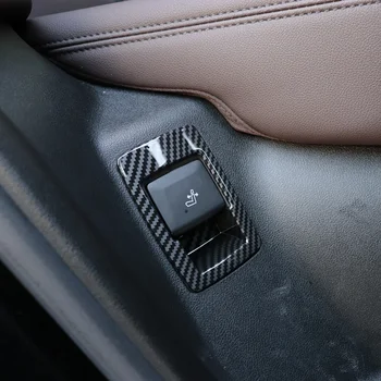 Для BMW X3 G01 X4 G02 IX3 G08 M Sport 2ШТ ABS Углепластиковый переключатель Откидывания заднего сиденья Накладка автомобильных аксессуаров
