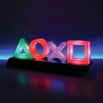 Для PS5 PS4 Xbox X Знак Голосового управления, значок игры, свет, акриловая атмосфера, неон С USB-кабелем, КТВ-бар, декор для гостиной, спальни