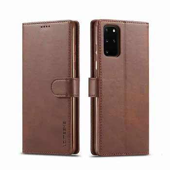Для Samsung S20 Ultra Case Кожаный Винтажный Чехол Для телефона Samsung Galaxy S20 Plus Case Флип 360 Чехол-бумажник Для Samsung S20 Cover