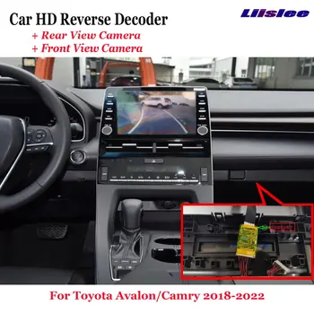 Для Toyota Avalon XX50 2019-2022 2023 Автомобильный Видеорегистратор Фронтальная Камера Заднего Вида Декодер Обратного Изображения Оригинальное Обновление Экрана