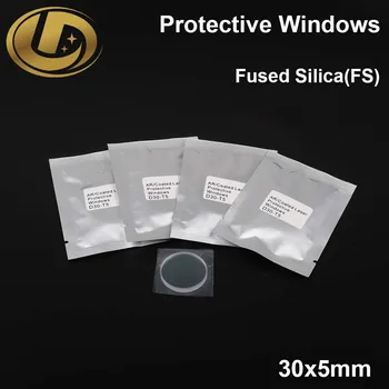 Защитная линза волоконного лазера Precitec WSX/ Windows 30 * 5 мм 1064 нм для станков лазерной резки Precitec WSX HSG Ospri