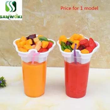 Имитация фруктового мороженого Melaleuca модель фруктового стаканчика реквизит для арбузного сока Модель искусственной пищи образец десерта