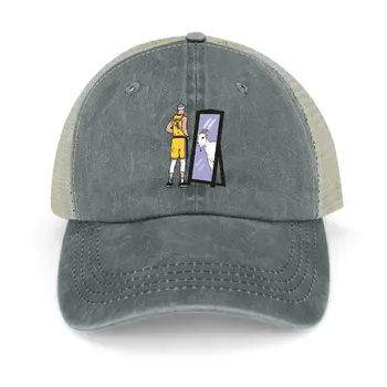 Ковбойская шляпа Alex Caruso Mirror GOAT, пушистая шляпа, Пляжная кепка дальнобойщика, пляжная шляпа, мужская шляпа, женская