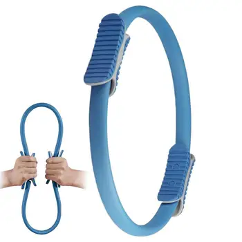Кольцо для йоги, Портативное тренировочное кольцо, оборудование для пилатеса Для дома, Эффективное для укрепления внутренних и внешних мышц бедер и улучшения