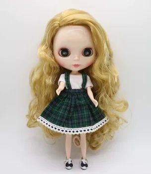 Кукла ню Блит, фабричная кукла со светлыми волосами, игрушка для девочек, специальные фишки для глаз
