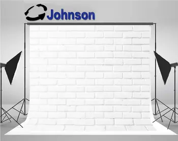Кухонная стена Современная белая кирпичная плитка Текстурные фоны Высококачественная компьютерная печать фон для вечерних фотографий