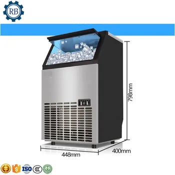машина для приготовления воды со льдом с воздушным охлаждением, настольный льдогенератор, мини-кубиковый льдогенератор, цена в рублях