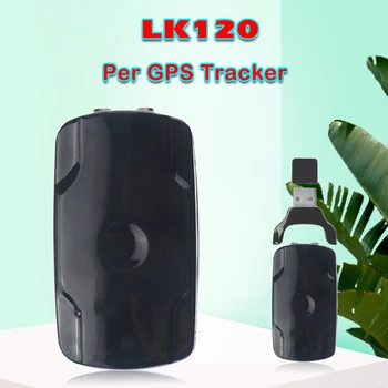 МИНИ-GPS-трекер A-GPS LK120 Устройство слежения В режиме реального времени Мониторинг и коммуникация Энергосбережение Геозона на Google-Карте