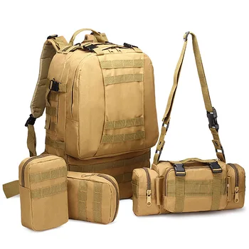 Мужской походный рюкзак для кемпинга, охоты, альпинизма, большой емкости, тактический рюкзак 