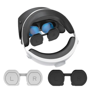 Мягкие защитные линзы для очков виртуальной реальности, устойчивые к царапинам, чехол для гарнитуры PS VR2, защитный чехол для объектива, накладки для очков виртуальной реальности, аксессуар