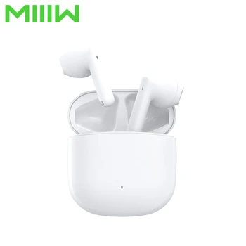 Наушники Youpin MiiiW Marshmallow Bluetooth белого цвета, ультрамалый корпус, удобные вкладыши, большая динамическая катушка 13 мм