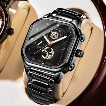 Новые мужские часы Дарта Вейдера, водонепроницаемые брендовые часы с датой, роскошные мужские часы с хронографом, кварцевые наручные часы из нержавеющей стали.