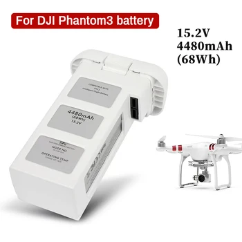 НОВЫЙ аккумулятор для дрона 15,2 В 4480 мАч для DJI Phantom 3 SE, литий-ионный аккумулятор для интеллектуального полета, Профессиональные Стандартные аксессуары для радиоуправляемых дронов