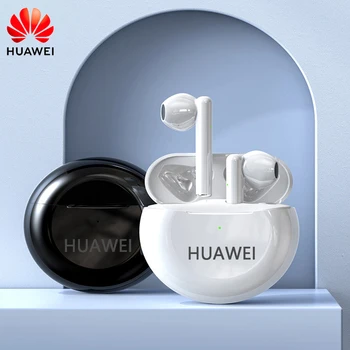 Оригинальные Беспроводные Наушники Huawei Freebuds TWS 9D HiFi С Глубокими Басами Стерео Bluetooth Наушники Музыкальные Гарнитуры Спортивные Наушники 2023