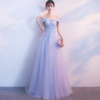 Официальное вечернее платье Hong HU для женщин 2023 Новое свадебное платье без бретелек для помолвки невесты, ведущее банкета, Длинное платье для выпускного вечера