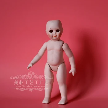 Переиздание Антикварной ретро-керамической куклы Германия Винтажная коллекция Baby Doll Подарок для домашнего декора