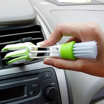 Пластиковая автомобильная щетка для чистки Авто кондиционер Вентиляционные жалюзи очиститель