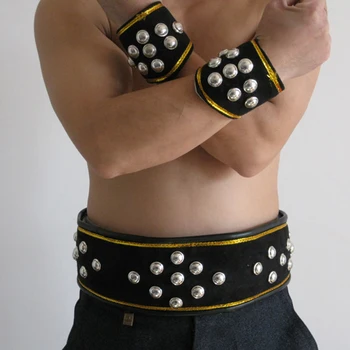 пояс для практики ногтей кунг-фу Наньцюань тай-чи браслеты для боевых искусств поясной ремень + напульсник высшего качества