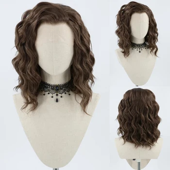 Синтетический парик на кружеве Bernardo, короткие парики для женщин, Короткая стрижка 