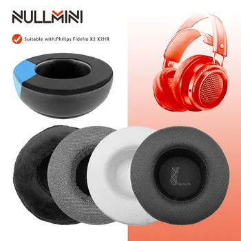 Сменные Амбушюры NullMini для Наушников Philips Fidelio X2 X2HR, Ушная Подушка, Охлаждающий Гелевый Чехол Для Наушников