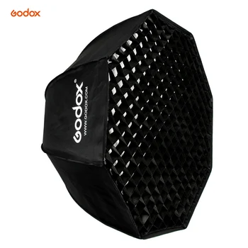 Софтбокс Godox 80 см / 31,5 дюйма, портативный софтбокс для зонтиков в виде восьмиугольных сот с креплением Bowens для Speedlite