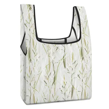 Сумка-шоппер 2023 складывая хозяйственная сумка большой мешок из ткани для печати двойной ремешок сумки топ-ручка сумка BagPlain 