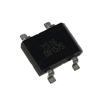 (Упаковка из 20 штук) Мостовой выпрямительный диод ASEMI DB157S 4-контактный мини SMD выпрямитель для адаптера питания…