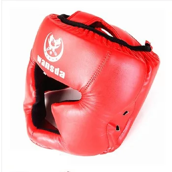 Шлем для Кикбоксинга для Мужчин И Женщин PU Каратэ Муай Тай Guantes De Boxeo Свободный Бой ММА Санда Тренировочное Оборудование Для Взрослых
