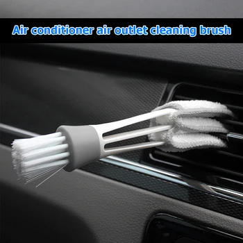Щетка для чистки автомобиля, Универсальная щетка для вентиляционных щелей, Жалюзи, Щетка для чистки клавиатуры, Инструменты